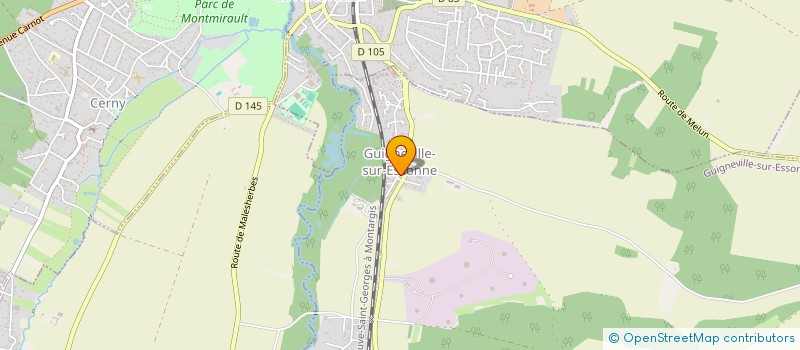 localisation de l'entreprise SCI LA FONTAINEDE LOCATION ET GESTION  GUIGNEVILLE-SUR-ESSONNE