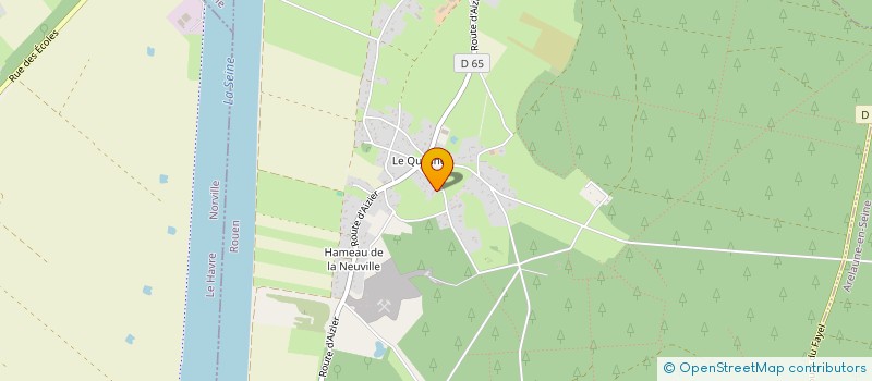 localisation de l'entreprise SCI LA FONTENELLE  VATTEVILLE-LA-RUE