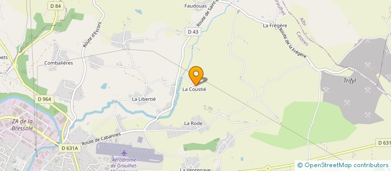 localisation de l'entreprise SCI LA FONTIE  BUSQUE