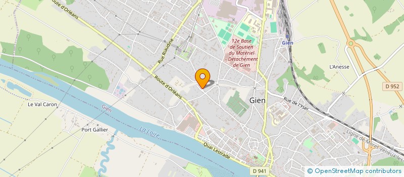 localisation de l'entreprise SCI LA FORCHERIE à SAINT-GONDON