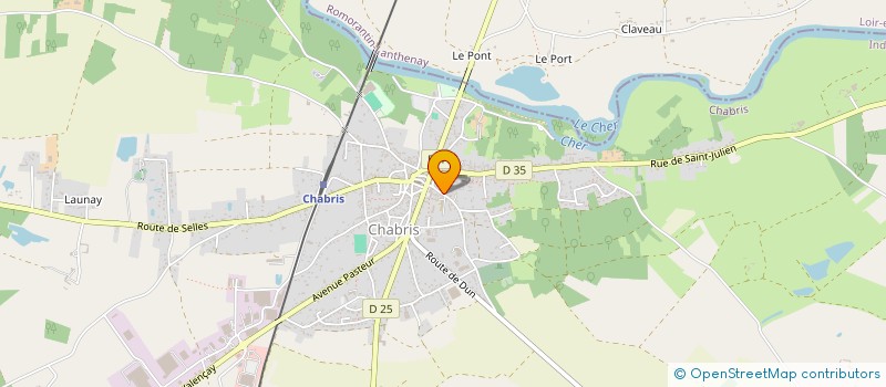 localisation de l'entreprise SCI LA FORET 3 à CHABRIS
