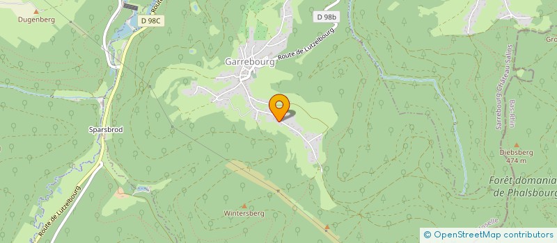 localisation de l'entreprise SCI LA FORET  GARREBOURG