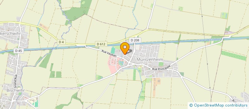 localisation de l'entreprise SCI LA FORET  WIDENSOLEN