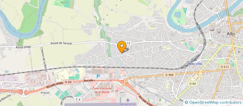 localisation de l'entreprise SCI LA FOREZIENNE à ALBI