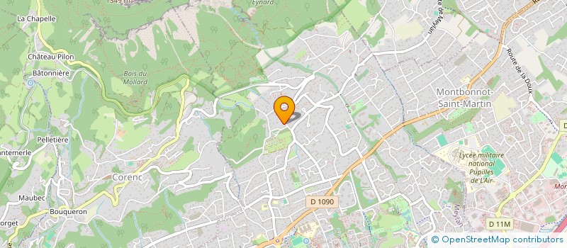 localisation de l'entreprise SCI LA FORGE à MEYLAN