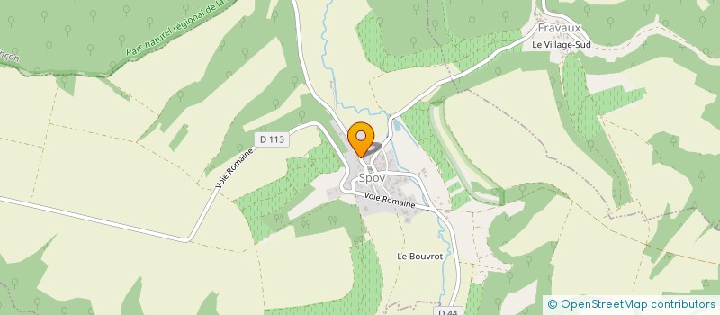 localisation de l'entreprise SCI LA FORGE à MEURVILLE