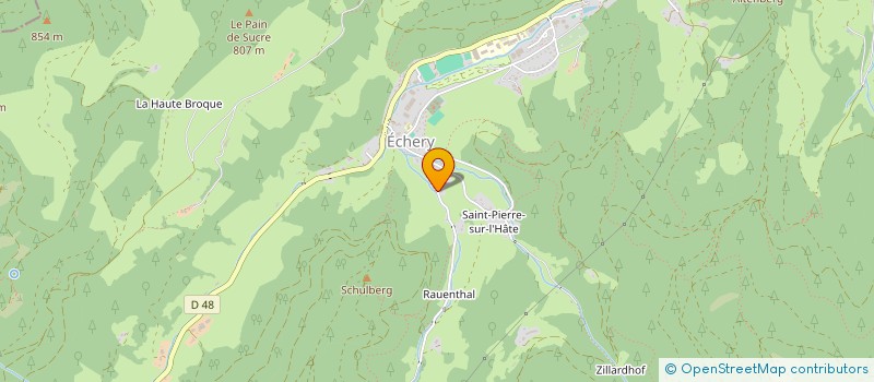 localisation de l'entreprise SCI LA FORGE  SAINTE-MARIE-AUX-MINES