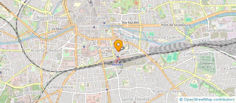localisation de l'entreprise SCI LA FORGE DE BETTON 2 à RENNES