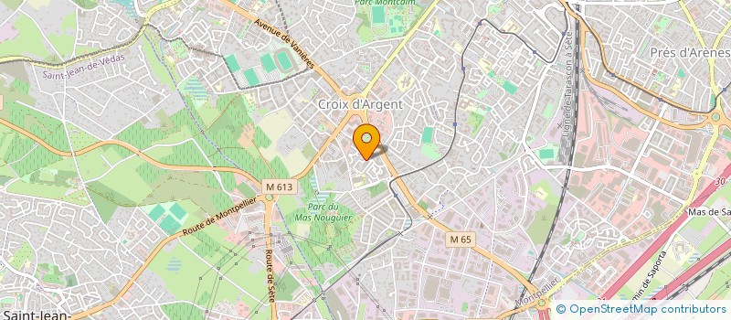 localisation de l'entreprise SCI LA FORGE II  LE BOUYSSOU