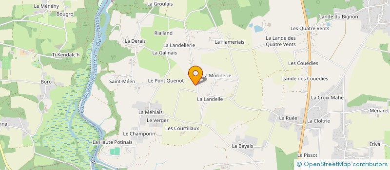 localisation de l'entreprise SCI LA FORGE URVOY  BAINS-SUR-OUST