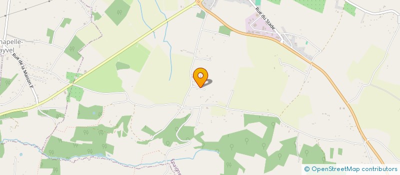 localisation de l'entreprise SCI LA FORTERIE  EPAIGNES