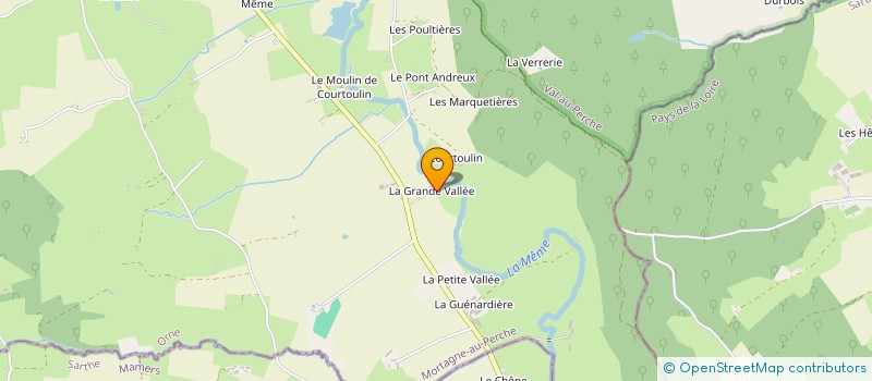 localisation de l'entreprise SCI LA FORTERIE à SAINT-GERMAIN-DE-LA-COUDRE