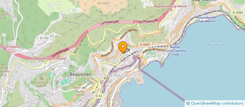 localisation de l'entreprise SCI LA FORTUNE  BEAUSOLEIL