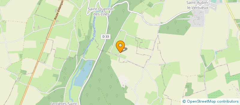 localisation de l'entreprise SCI LA FOSSE PAILLARD  TREIS-SANTS-EN-OUCHE