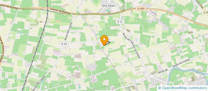 localisation de l'entreprise SCI LA FOUGASSE  ROBION