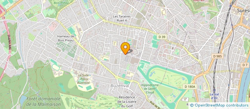 localisation de l'entreprise SCI LA FOUILLEUSE à RUEIL-MALMAISON