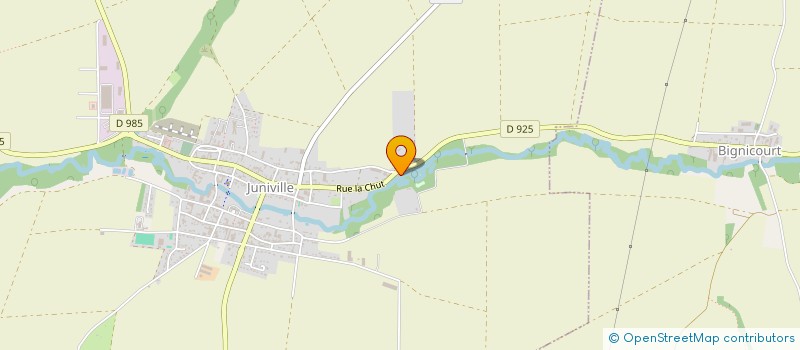 localisation de l'entreprise SCI LA FOULERIE  JUNIVILLE