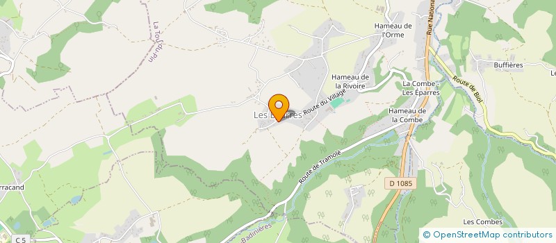 localisation de l'entreprise SCI LA FOURNASSE  LES EPARRES