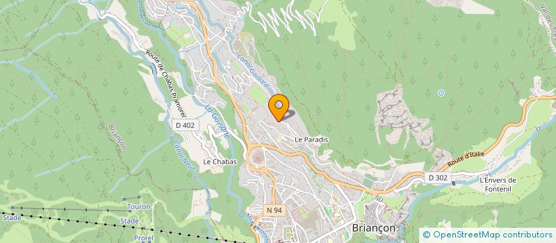 localisation de l'entreprise SCI LA FOURNEROTTE à BRIANCON