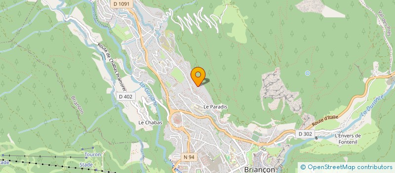 localisation de l'entreprise SCI LA FOURNEROTTE à BRIANCON