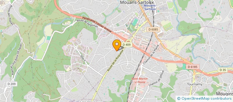localisation de l'entreprise SCI LA FOUX DE MOUANS à MOUANS-SARTOUX