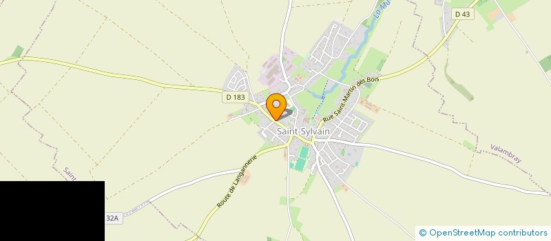 localisation de l'entreprise SCI LA FRAMBOISAIE  CAUVICOURT