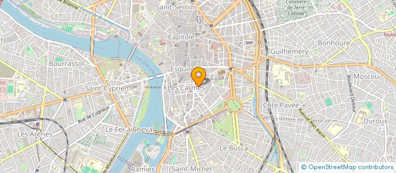 localisation de l'entreprise SCI LA FRANCIALE  TOULOUSE