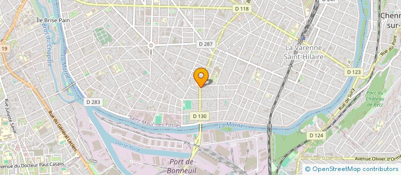 localisation de l'entreprise SCI LA FRANCILIENNE à SAINT-MAUR-DES-FOSSES