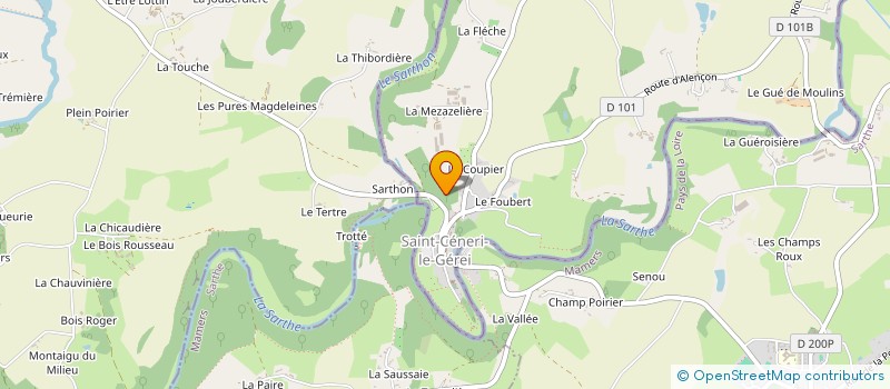 localisation de l'entreprise SCI LA FRANQUEVILLAISE à LARRE