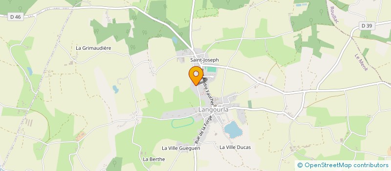localisation de l'entreprise SCI LA FRATERNELLE à LE MENE