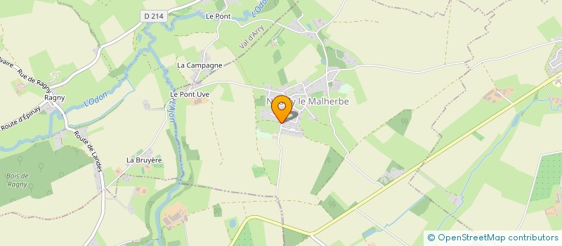 localisation de l'entreprise SCI LA FRATRIE  VACOGNES-NEUILLY