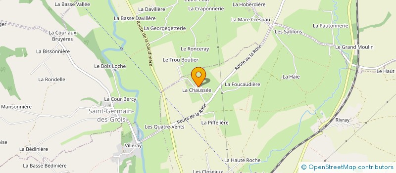 localisation de l'entreprise SCI LA FRATRIE à SABLONS-SUR-HUISNE