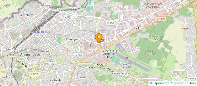 localisation de l'entreprise SCI LA FREGATE à ANNEMASSE