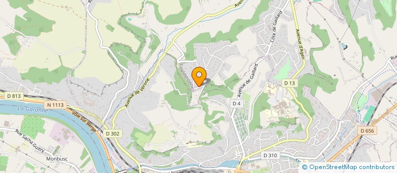localisation de l'entreprise SCI LA FREGATE à FOULAYRONNES