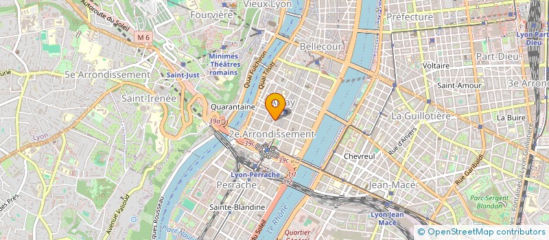 localisation de l'entreprise SCI LA FREMA  LYON