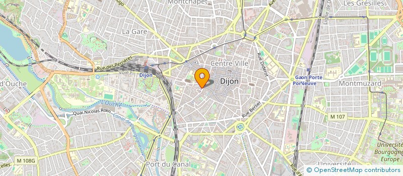 localisation de l'entreprise SCI LA FRENAIE à DIJON