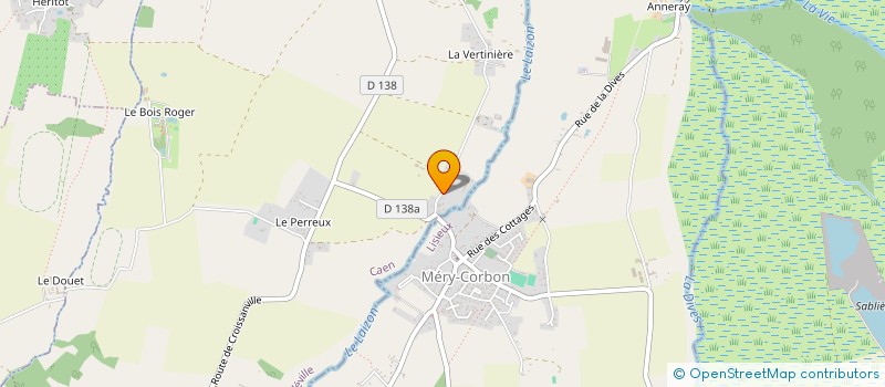 localisation de l'entreprise SCI LA FRENAIE  CLEVILLE