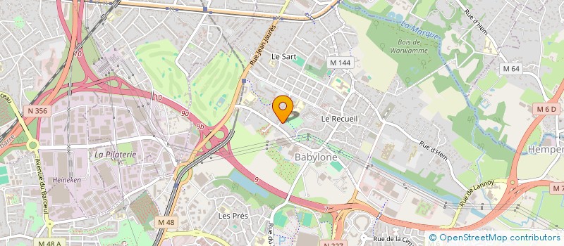 localisation de l'entreprise SCI LA FRICHE à VILLENEUVE-D'ASCQ