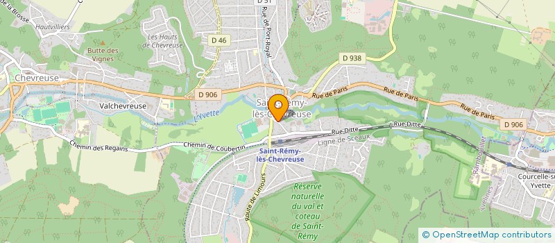 localisation de l'entreprise SCI LA FRISANNE  SAINT-REMY-LES-CHEVREUSE