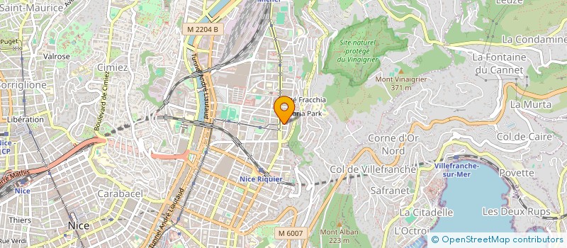 localisation de l'entreprise SCI LA FRIULANE à NICE