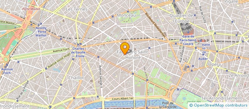 localisation de l'entreprise SCI LA FUENTE  PARIS