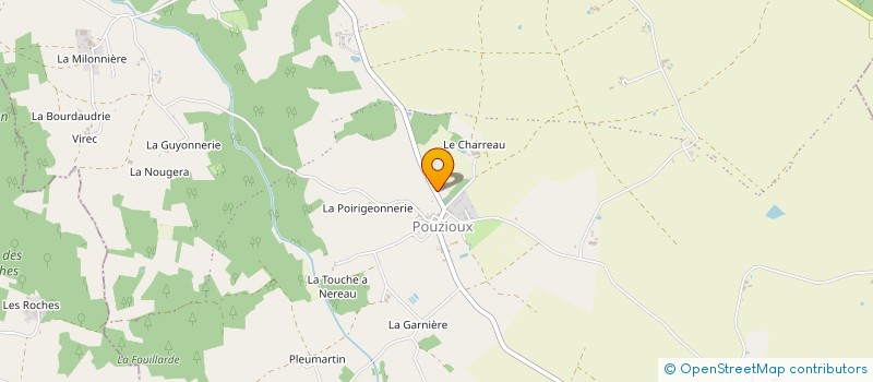 localisation de l'entreprise SCI LA GABALLE  CHAUVIGNY