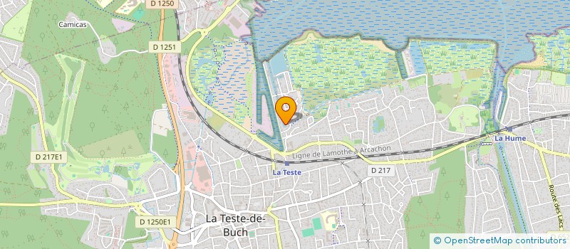 localisation de l'entreprise SCI LA GABELLE DE TOURRETTES à LA TESTE-DE-BUCH