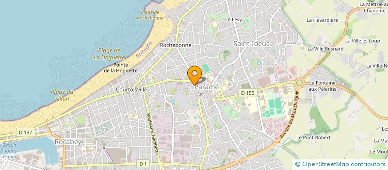 localisation de l'entreprise SCI LA GAIETE à SAINT-MALO
