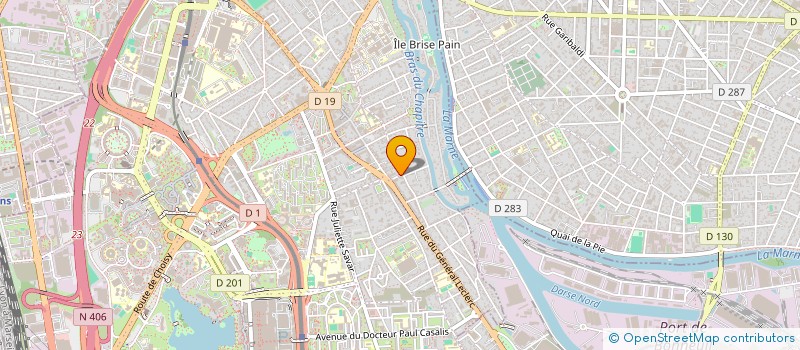 localisation de l'entreprise SCI LA GAITE à CRETEIL