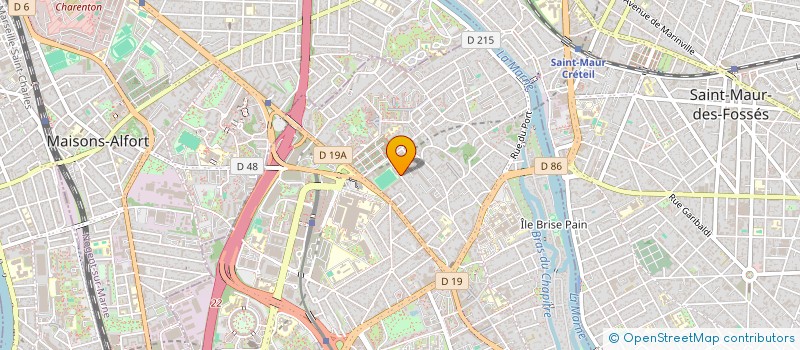 localisation de l'entreprise SCI LA GAITE à CRETEIL