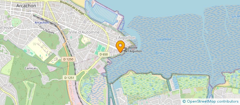 localisation de l'entreprise SCI LA GALANTE à LA TESTE-DE-BUCH