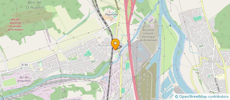 localisation de l'entreprise SCI LA GALANTE  RICHEMONT