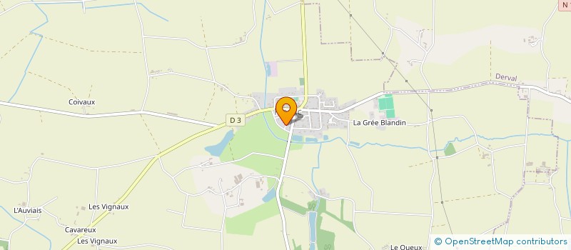 localisation de l'entreprise SCI LA GALASSIERE  GUEMENE-PENFAO