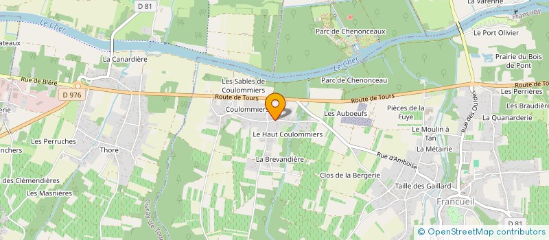 localisation de l'entreprise SCI LA GALERE  FRANCUEIL